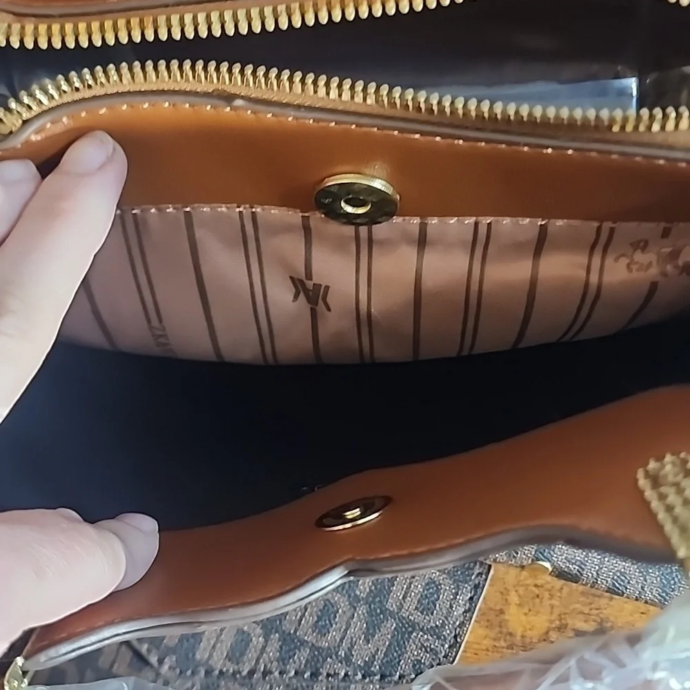 3pcs Set Bag Classic Large Capacity Women's casual Handbag, High End Elegant